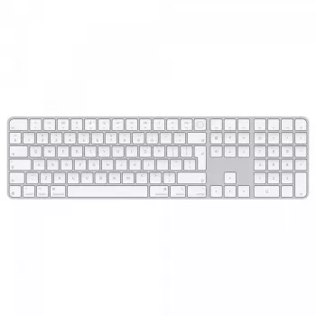 Apple Magic Keyboard universalus USB + Bluetooth QWERTY anglų baltas