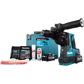 Makita HR004GM201 akumuliatorinis sraigtinis plaktukas SDS-plus 2,9 džauliai su 2 akumuliatoriais ir įkrovikliu