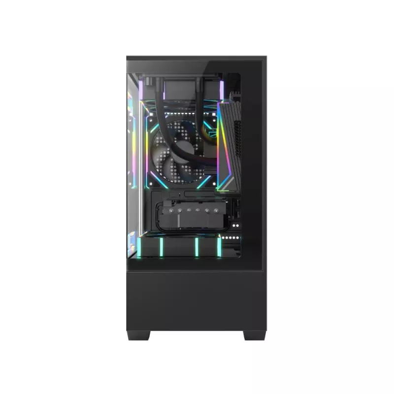 Korpusas GOLDEN TIGER Raider SL-2 (RAIDERSL-2) mini bokštas, micro ATX, juodas