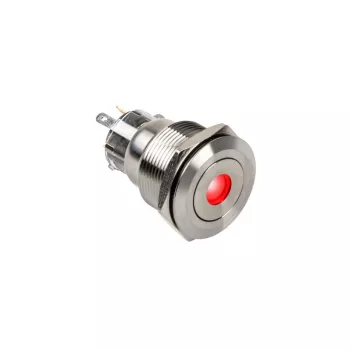 Vandeniui atsparus mygtukas DimasTech PD211 22 mm Silverline Dot RGB