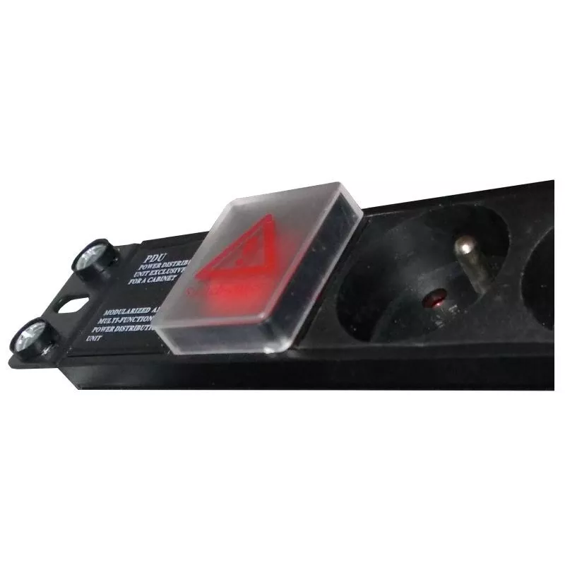ALANTEC 19 colių maitinimo juosta su 9 lizdais UPS - C14 kištukas (PZ010)