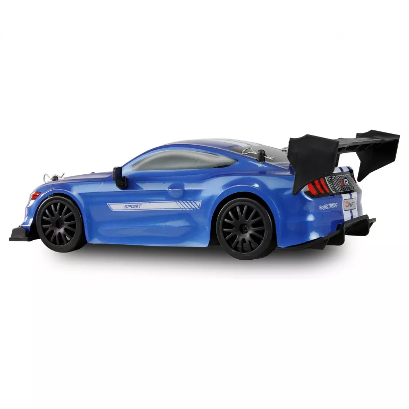 Amewi 21111 Drift Racing Car 4WD 1:24 RTR, mėlynas, su apšvietimu po kėbulu