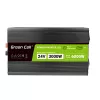 Automobilinis keitiklis Green Cell INVGC24P3000LCD 24V 3000W gryna sinusinė banga, 230V 50Hz, LCD, F tipo lizdas