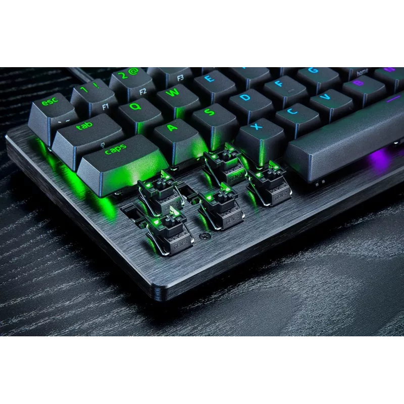 Razer Huntsman V3 Pro Mini klaviatūra žaidimams USB QWERTZ vokiška juoda
