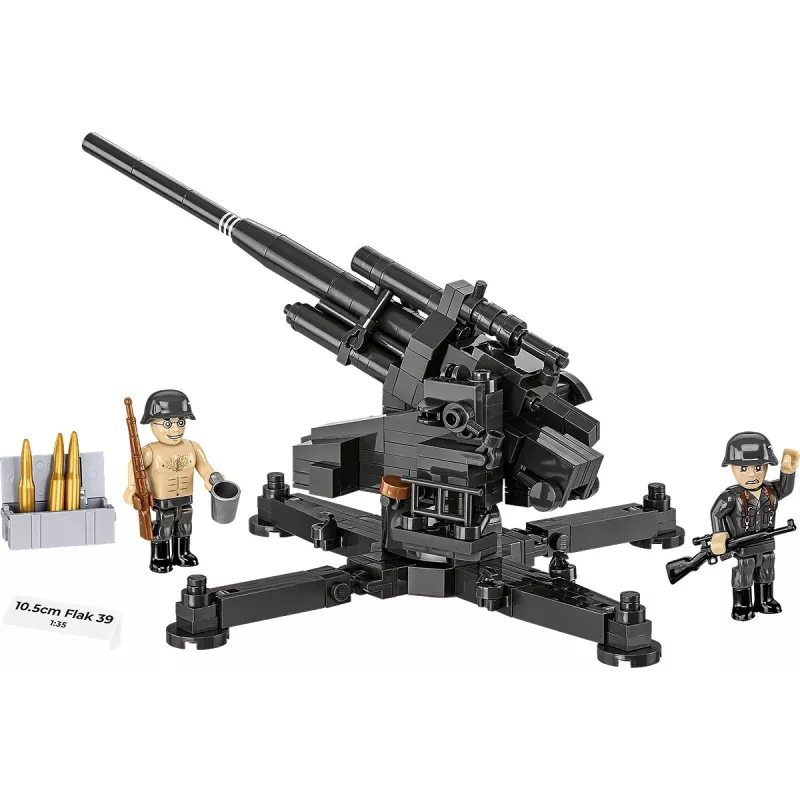 Konstruktorius Cobi Blocks 10,5 cm Flak 39 — 339 dalių