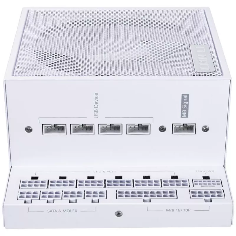 Maitinimo blokas Lian Li EG0850 850 W SFX, 20 kontaktų ATX, 80 PLUS Gold, Baltas