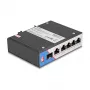 Tinklo jungiklis DELOCK 80164 4 prievadų Gigabit PoE su 1 RJ45 kylančiosios linijos prievadu