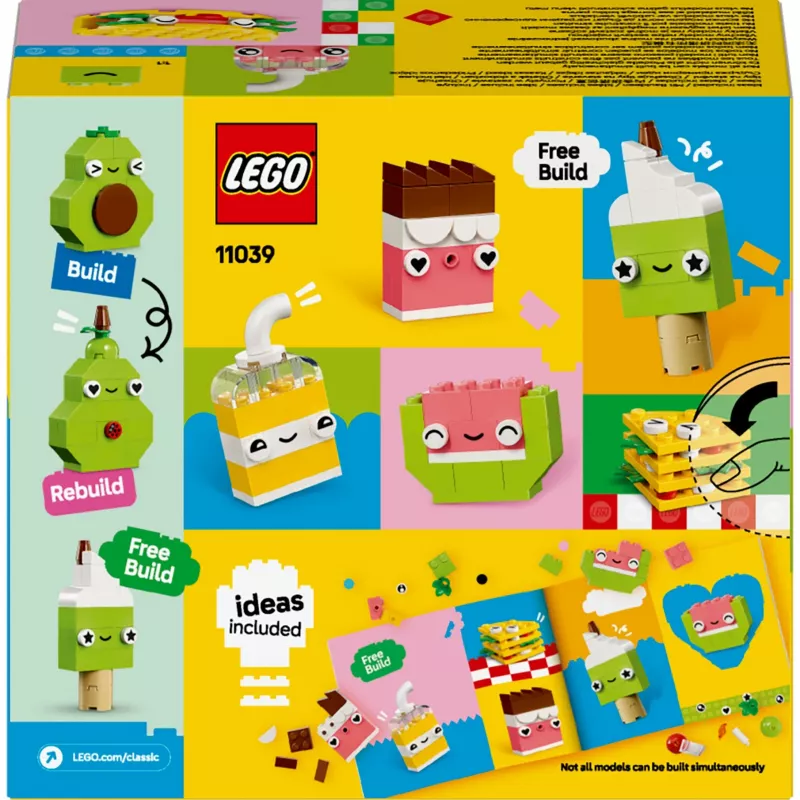 LEGO CLASSIC 11039 Kūrybingi maisto draugai