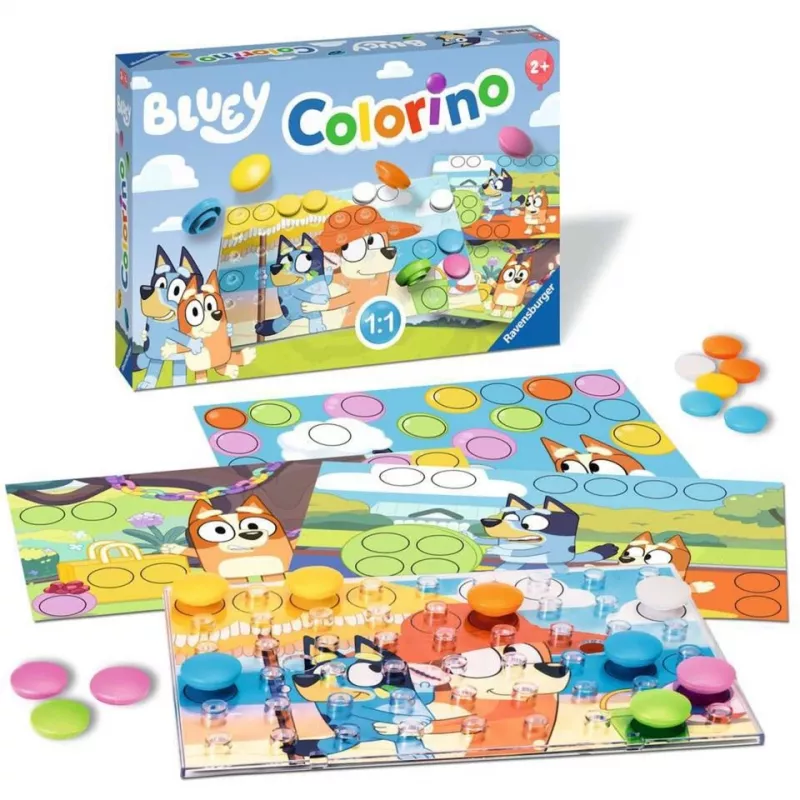 Bluey Colorino, mokomasis žaidimas
