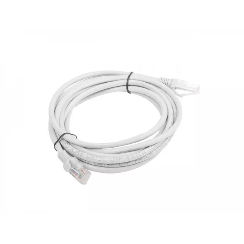 Tinklo kabelis LANBERG PCU6-10CC-0300-S Cat6 U/UTP RJ-45, 3 m, pilkas