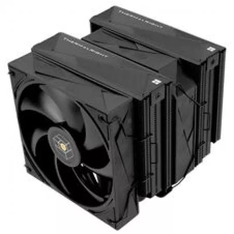 Aušintuvas procesoriui Thermalright Royal Pretor 130, dvibokštis – 1x 120 mm, 1x 130 mm, juodas (ROYAL PRETOR 130 BLACK)