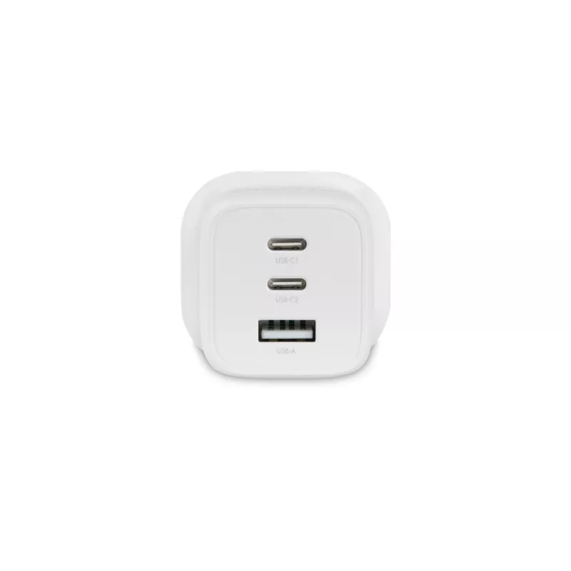 Dicota Power Supply – kompaktiškas, GaN – 65 W – 5 A – PD 3.0 – 3 išvesties prievadai (2 x USB-C, USB)