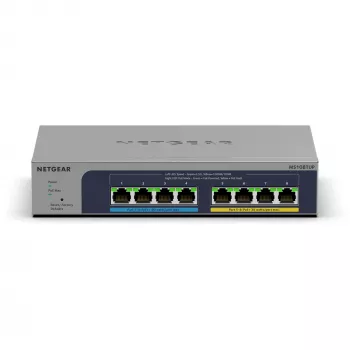 NETGEAR MS108TUP nevaldomas L2 2.5G Ethernet (100/1000/2500) maitinimas per Ethernet (PoE) pilkas