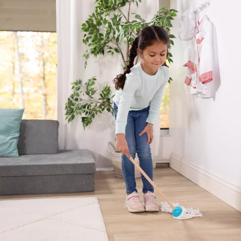 Melissa & Doug Šluotos rinkinys žaidimų virtuvei