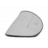 Belaidė vertikali pelė NATEC Euphonie Pro Bluetooth 5.0, 4000 DPI, programuojama, tyli, balta