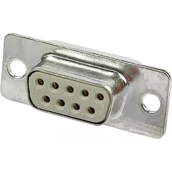 Jungtis Harting 09 67 209 4704 D-Sub 1, metalo pilka, PBT korpusas