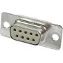 Jungtis Harting 09 67 209 4704 D-Sub 1, metalo pilka, PBT korpusas