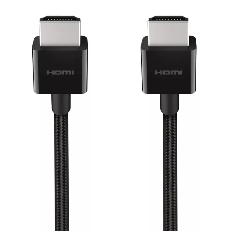 Belkin Ultra High Speed HDMI kabelis, HDMI (M) į HDMI (M), 2,0 m, juodas (AV10176BT2M-BLK)