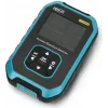 Joy-iT JT-RAD01 skaitmeninis radijo imtuvas – juodas/turquoise, su ličio jonų baterija, 77x122 mm