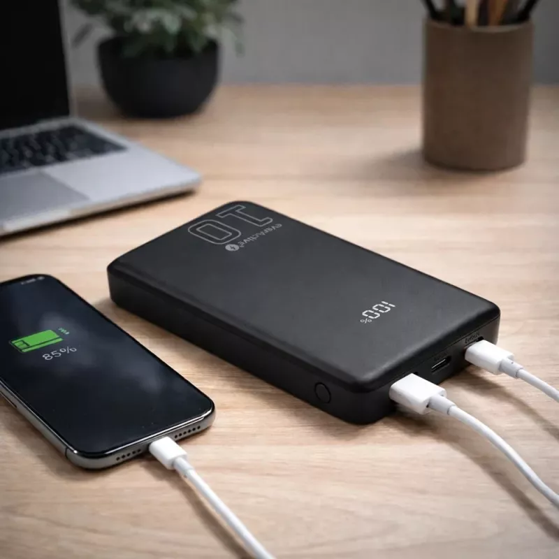 Nešiojamas powerbankas everActive EB-11QB 10 000 mAh, 2× USB-C 20W (QC4.0)