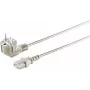 Maitinimo laidas ShiverPeaks S/CONN 60006 juodas 1,8 m CEE 7/7 C13