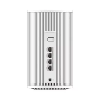 Cudy M11000 maršrutizatorius tinklinis (Mesh) triju juostų (2.4 / 5 / 6 GHz) Wi‑Fi 7 4x LAN baltas, 4 vidinės antenos