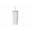 Termo puodelis su šiaudeliu Xiaomi Straw Mug White 1 L – nerūdijančio plieno vidus, nesandarus, 240×132×97 mm