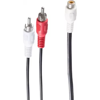 Garso kabelis RCA 2 x RCA ShiverPeaks BS40052