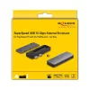 DeLOCK korpusas SSD M.2 NVMe USB 3.2 Gen 2, be įrankių, PS5