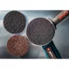 Bosch Expert N880 - Polierfilz - für Edelstahl, nicht eisenhaltiges Metall, universell einsetzbar, Stahlplatten, Farbe auf Holz - 20 Stücke - Scheibe 