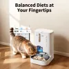 Automatinis šėrimo aparatas PETKIT YumShare Dual-hopper 2 su kamera, 5 L talpa, ABS ir 304 nerūdijančio plieno, baltas