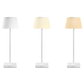 Stalinė lempa TRACER Pluto White TRAOSW47233 LED reguliuojamas ryškumas, balta spalva