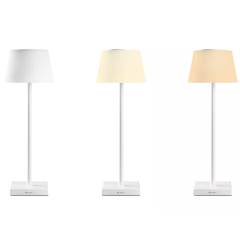 Stalinė lempa TRACER Pluto White TRAOSW47233 LED reguliuojamas ryškumas, balta spalva