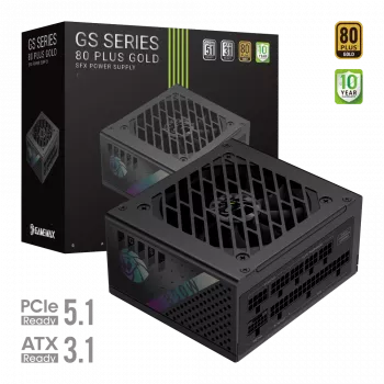 Gamemax GS 850G 850W maitinimo blokas, 80 PLUS Gold