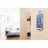 DURABLE TABLET HOLDER WALL – laikiklis planšetei ant sienos – aliuminis, ABS plastikas – sidabrinis (7–13 inch) (893323)