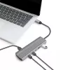 LOGILINK Ultra plonas USB 3.2 skirstytuvas 2xUSB-A, 8xUSB-C, PD, 100W