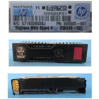 HPE SPS-DRV HDD 1TB 6G 7.2K Lff SATA Mdl SC (858648-001) – 1TB kietasis diskas