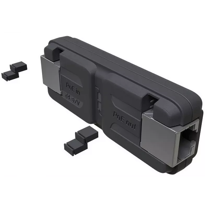 MikroTik GPeR DECT Ethernet kartotuvas juodas