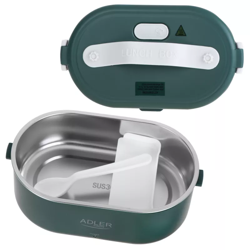 Adler AD 4505g Šildomas maisto indas 0,8 L, žalias
