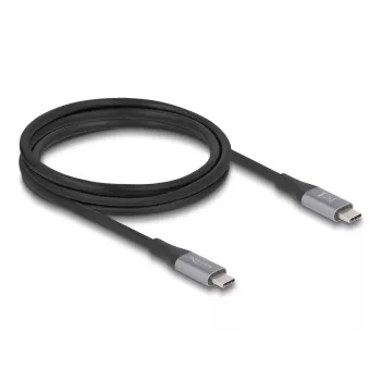 USB laidas DeLOCK 81192 USB4 Gen 2x2 2m USB C juodas pilkas