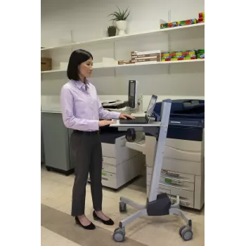 Mobilus multimedijos vežimėlis nešiojamam kompiuteriui Ergotron Neo-Flex Laptop Cart