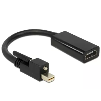 Adapteris DeLOCK 62640 Mini DisplayPort į HDMI 0,25 m juodas