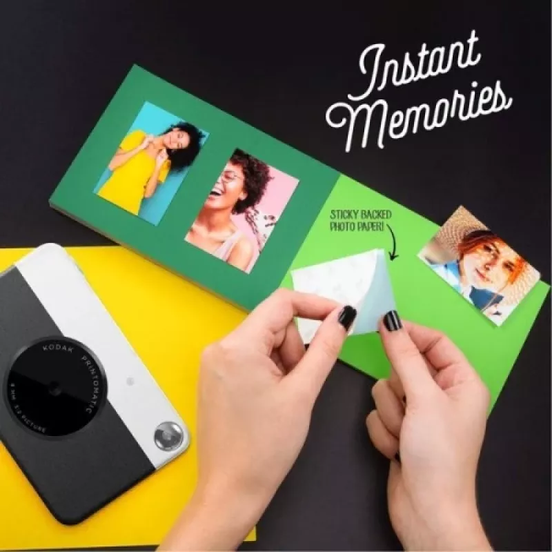 Kodak PRINTOMATIC momentinė spausdinimo kamera, 2x3 col., juoda