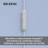 Sony IER-EX15C Ausinės Laidinės Ausinės Mikrofonas USB Type-C Juodos