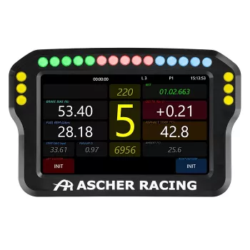 Ascher Racing 4 colių prietaisų skydelis 76080028 vairui