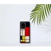 Apsauginis dėklas iKins Samsung Galaxy S20 Ultra — Mondrian Black