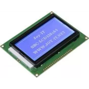 Joy-it LCD ekranas baltas mėlynas 128 x 64 pikseliai (P x A x G) 93 x 70 x 12 mm (LCD128x64SPI)