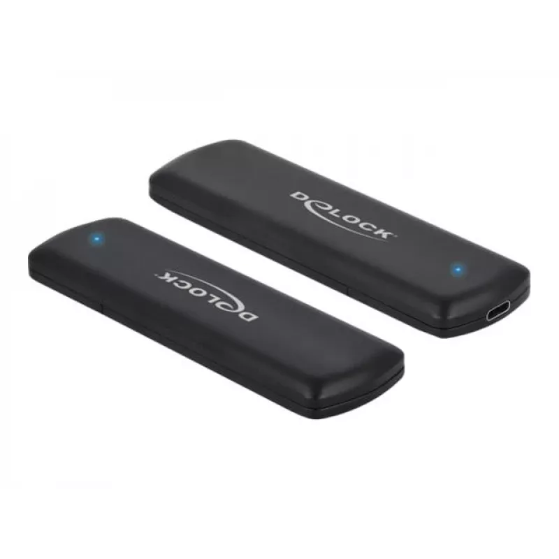 DeLOCK 42633 išorinis SSD dėklas M.2 NVMe/SATA USB Type-C