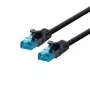LOGON UTP Cat.5e juodas 20 m tinklo kabelis RJ-45 į RJ-45
