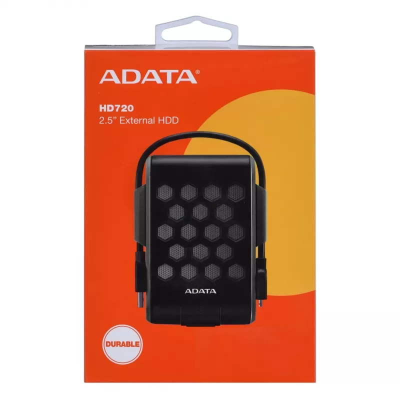 ADATA HD720 išorinis kietasis diskas 2 TB USB Type-A 3.2 Gen 1 (3.1 Gen 1) Juodas